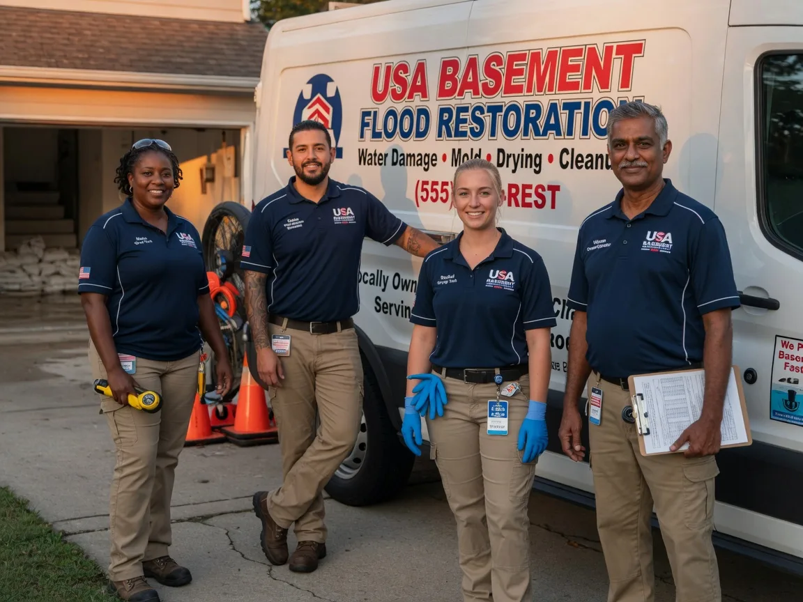 Basement Flood Cleanup company in Dallas, SD
